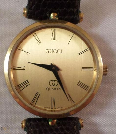 old gucci watch value|vintage gucci watch 1980s.